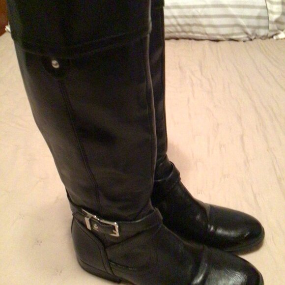 Unisa Black Riding Style Boot Size 7 - Picture 4 of 4